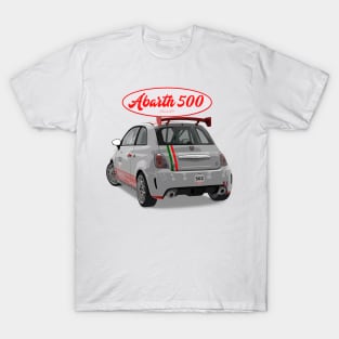 ABARTH 500 502 Back T-Shirt